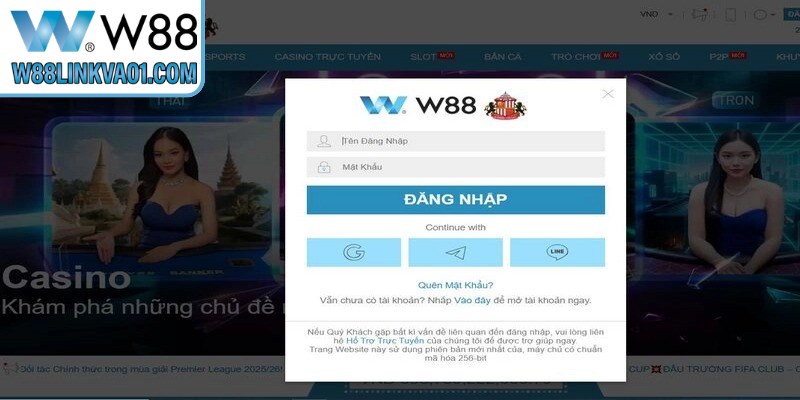 Hướng dẫn cách đăng nhập W88 chi tiết dành cho game thủ Hướng dẫn cách đăng nhập W88 chi tiết dành cho game thủ