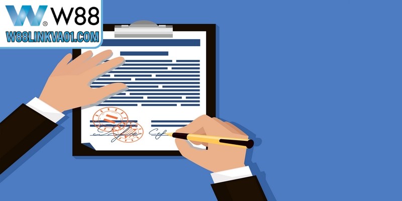 Nội dung chi tiết của điều khoản sử dụng tại nhà cái W88