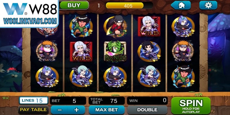 Sức hút khó cưỡng của tựa game Nổ hũ Naruto W88 Sức hút khó cưỡng của tựa game Nổ hũ Naruto W88