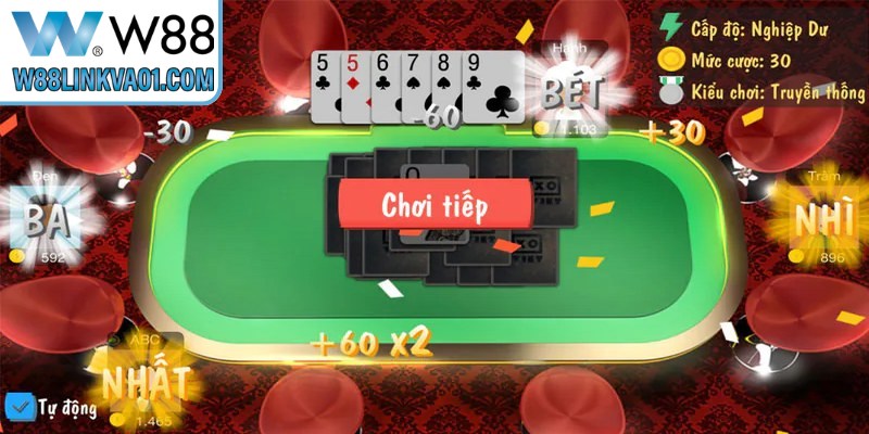 Hướng dẫn chơi Tiến lên W88 chi tiết cho người mới Hướng dẫn chơi Tiến lên W88 chi tiết cho người mới